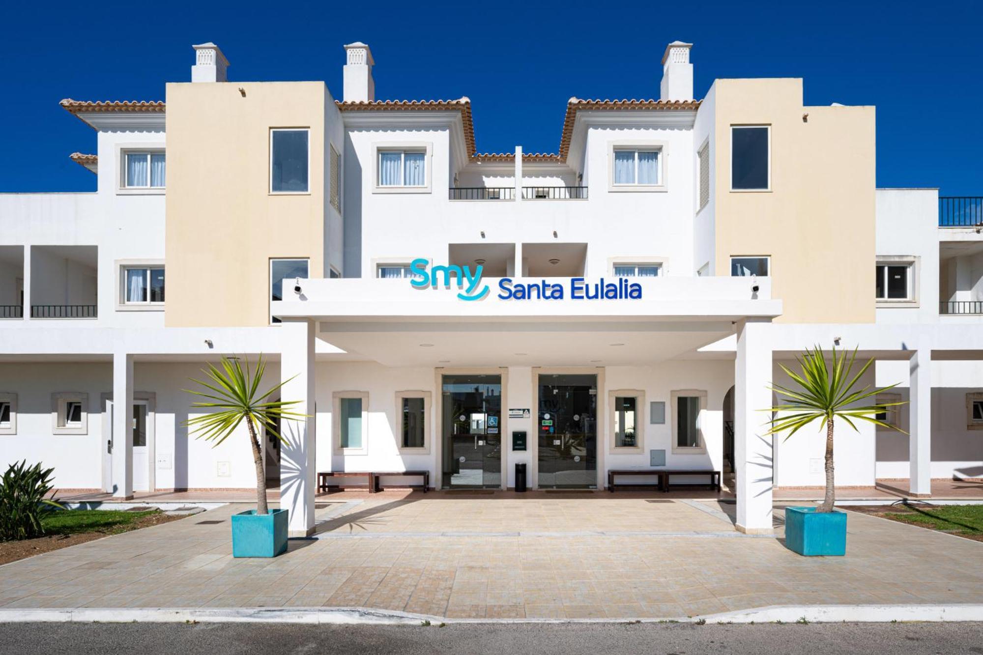 Aparthotel Smy Santa Eulalia Algarve Albufeira Esterno foto